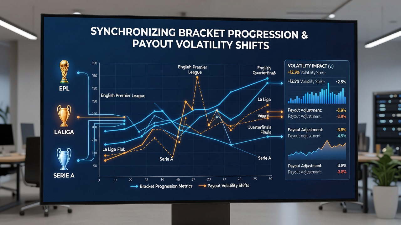App dashboard displaying synchronized bracket and volatility timing refinements